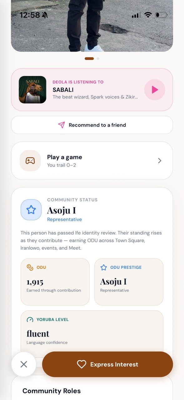 Ifẹ̀ App Interface 3